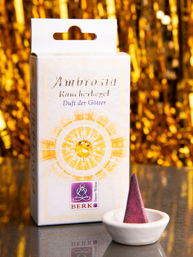Räucherpyramide Ambrosia 8 Kegel