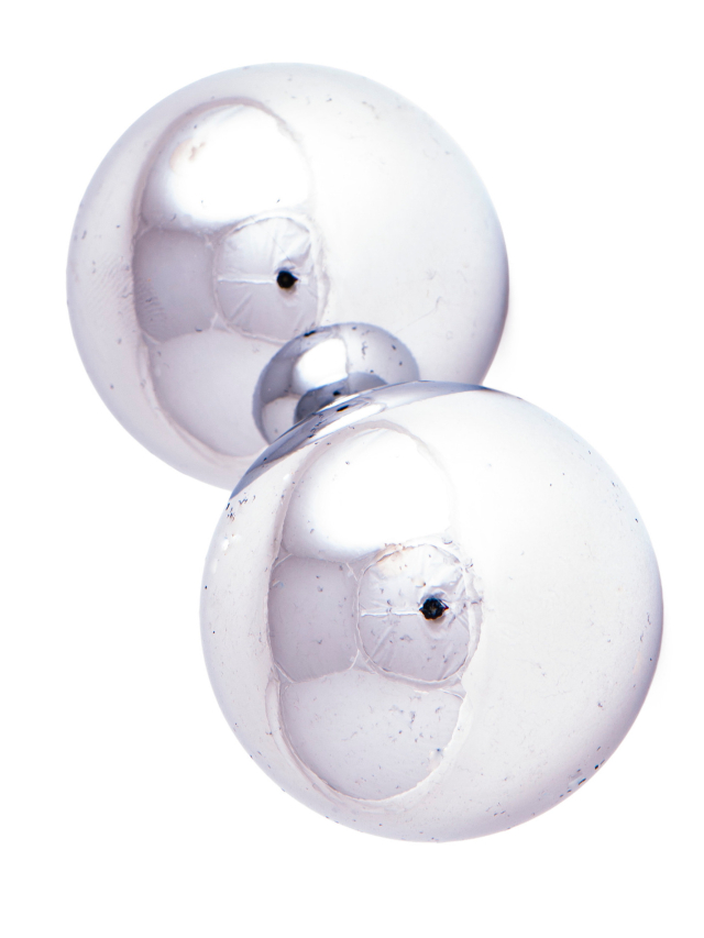 Qi Gong Kugeln silber