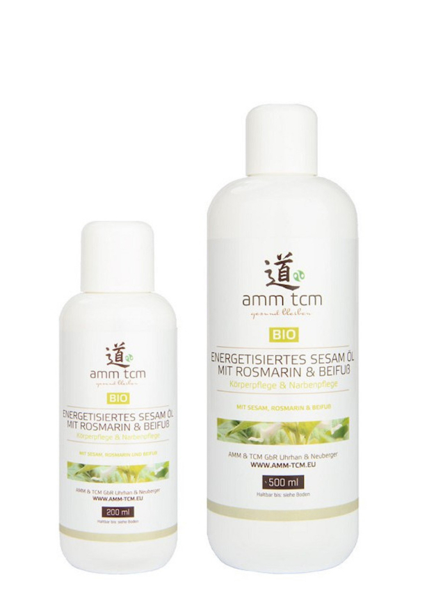 TAO-AMM - Energetisiertes BIO Sesamöl - Rosmarin/Beifuß 200 ml