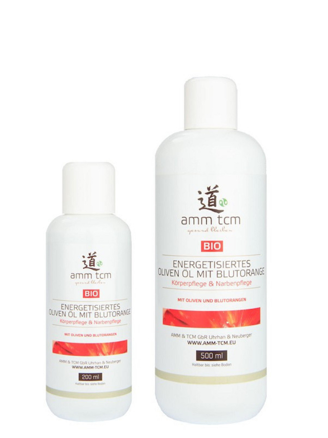 TAO-AMM - Energetisiertes Öl - Olive/Orange, 500ml