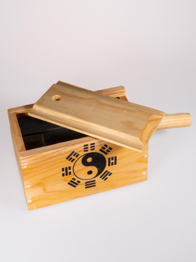 Moxabox zum Verbrennen von Moxawolle