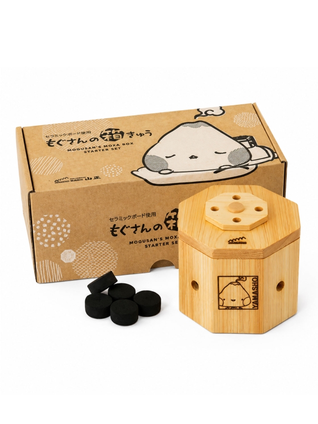 Moxa Box Starter Set, Mogusans - rauchfreie Moxatherapie