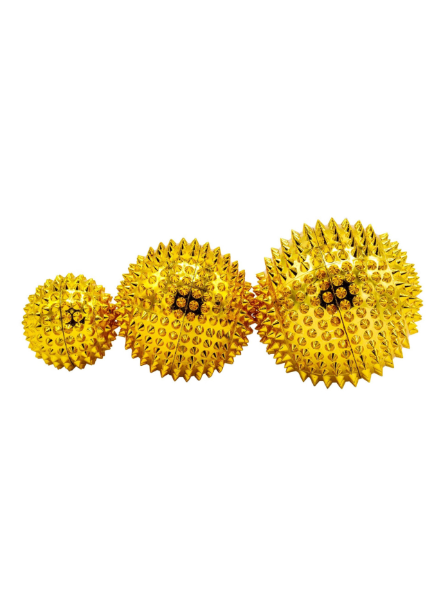 Magnetische Akupressurkugeln Set - Gold, 6 Stück