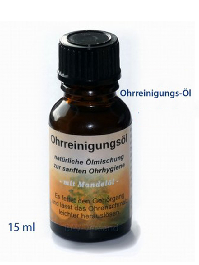 Ohrreinigungsöl 15 ml Fläschchen