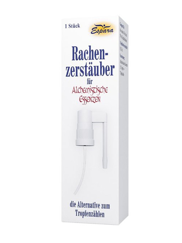 Rachenzerstäuber. Zur alternativen praktischen Anwendung für unsere Alchemistischen Essenzen.