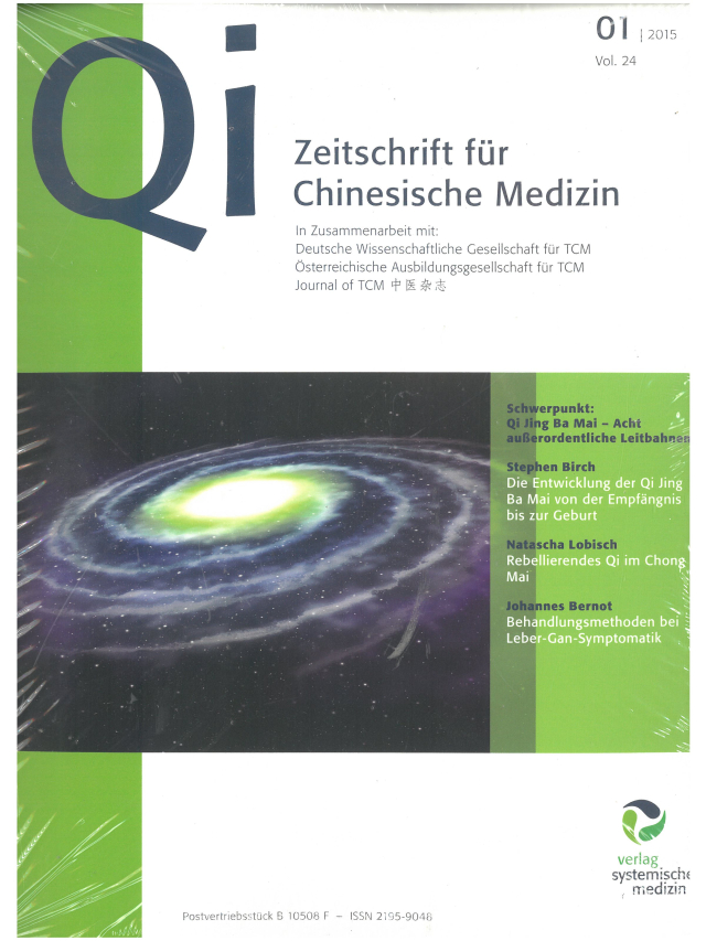 Qi Zeitschrift für Chinesiche Med. Jahr 2015 Ausgabe 1