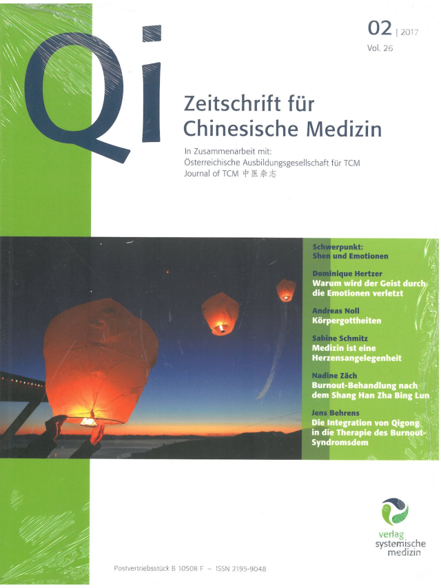 Qi Zeitschrift für Chinesiche Med. Jahr 2017 Ausgabe 2
