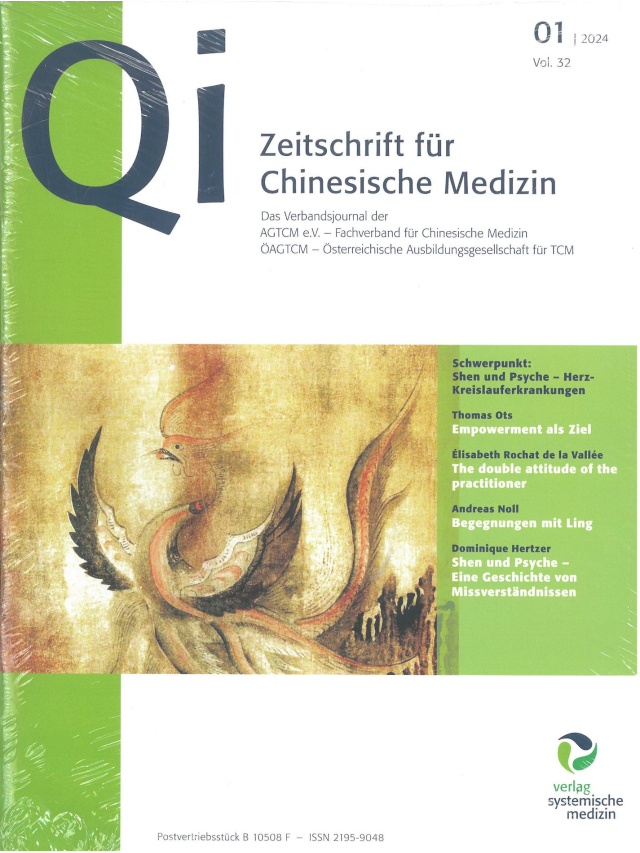 Qi Zeitschrift f. chin.Medizin Ausgabe 2024 / 1