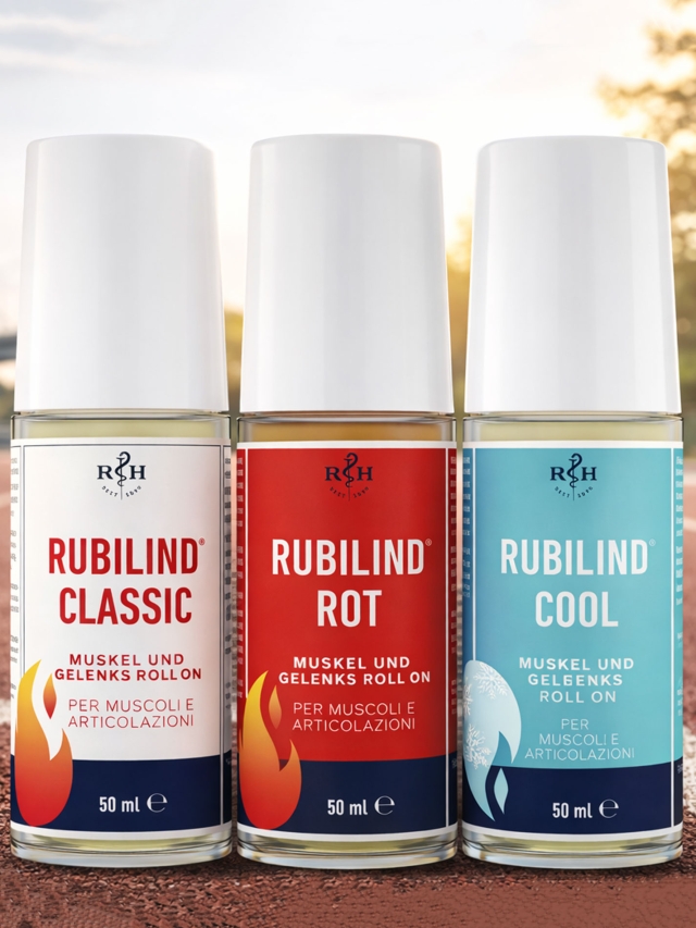 Rubilind Set . Deine Soforthilfe für Muskeln und Gelenke
