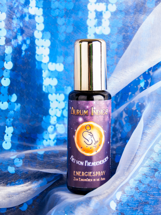 Frei von Fremdenergien Aurum Indigo Energiespray 50 ml