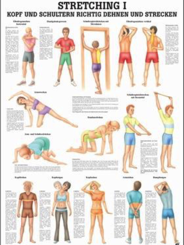 Mini-Poster - Stretching I