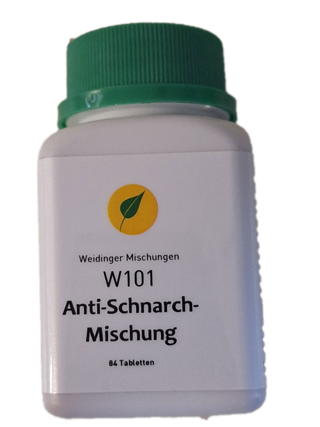W101 Anti-Schnarch Mischung Dr. Weidinger, 84 Tabletten