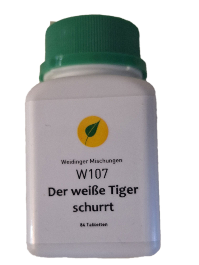 W107 Der weisse Tiger schnurrt, 84 Tabletten