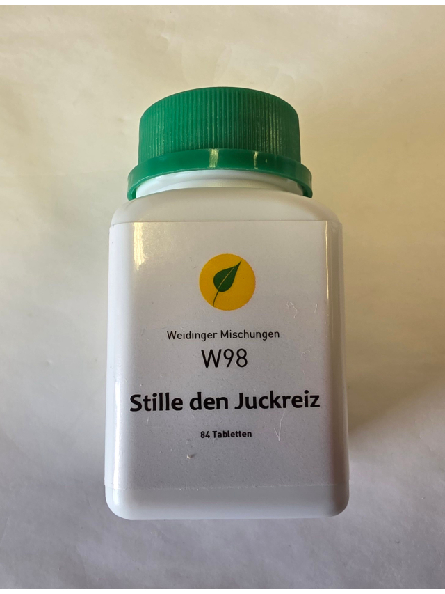 W98 Stille den Juckreiz Mischung Dr. Weidinger, 84 Tabletten
