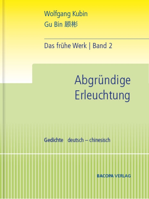 Wolfgang Kubin. Das gesammelte frühe Werk in vier Bänden