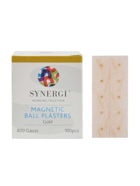 Magnetische Ohrkugeln gold 100 St./Pack., 800 Gauss. Magnetic balls