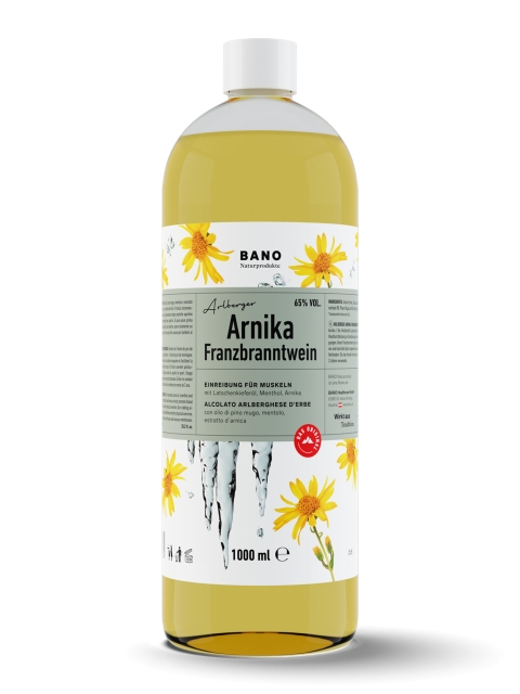 Tiroler Arnika Franzbranntwein, 1000 ml