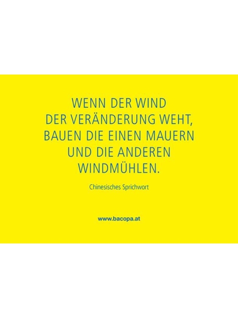 Wenn der Wind der Veränderung weht