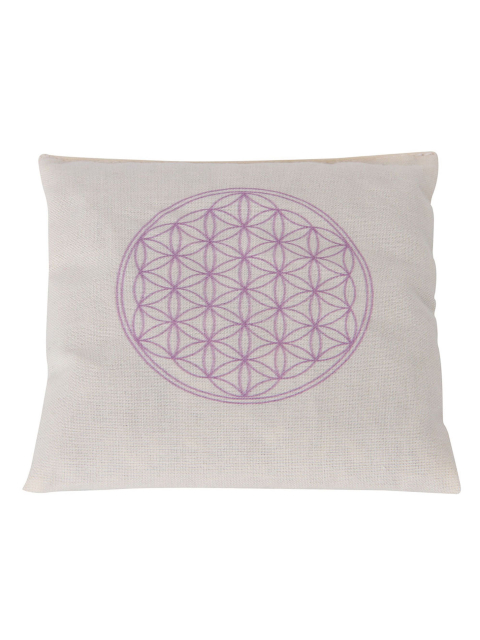 Duftkuschler Blume des Lebens lila