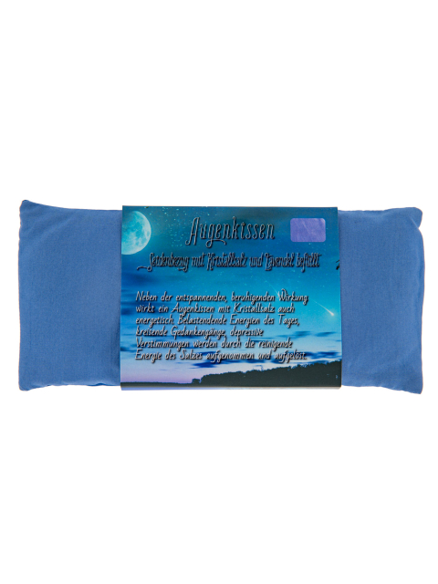 Augensternchen Hellblau Seide mit Salz/Lavendelfüllung