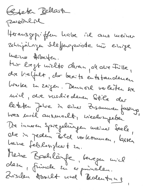 Elsbeth Bellartz - LebensZeitAbschnitte 1986-1996