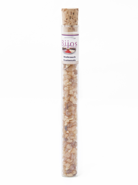 Bijos Räucherharze Guatemala, ca. 35ml Röhrchen