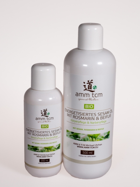 TAO-AMM - Energetisiertes BIO Sesamöl - Rosmarin/Beifuß 200 ml