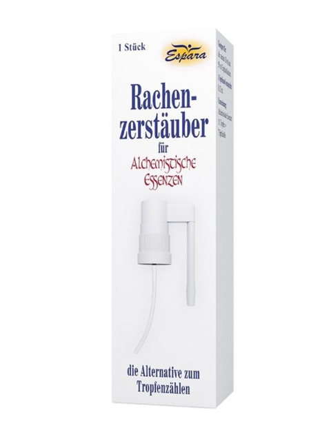 Rachenzerstäuber. Zur alternativen praktischen Anwendung für unsere Alchemistischen Essenzen.