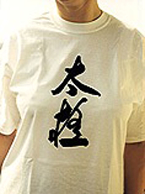 Taiji T-Shirt, grau, Gr. L, 170g, Jerzees Qualität