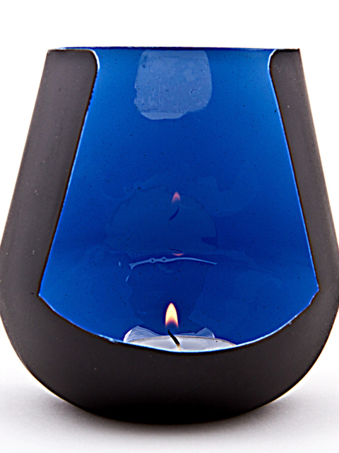 Windlicht SALEM blau