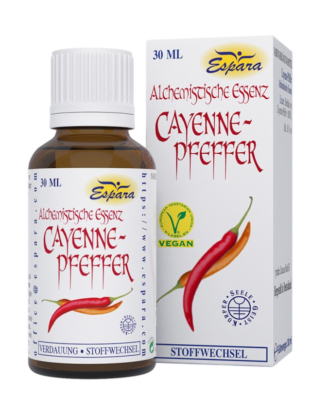 Cayenne-Pfeffer Alchemistische Essenz, 30ml Fläschchen